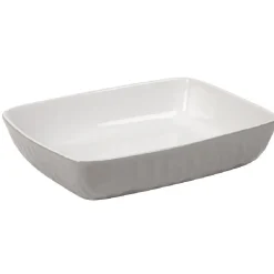 Gifi Plat à four martelé gris blanc New