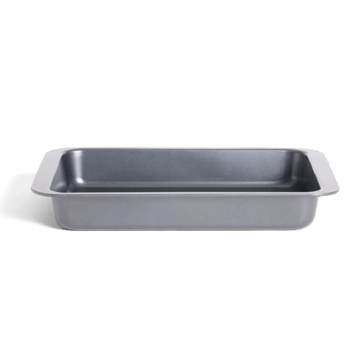 Gifi Plat à four métal noir 42x42xH6cm Best