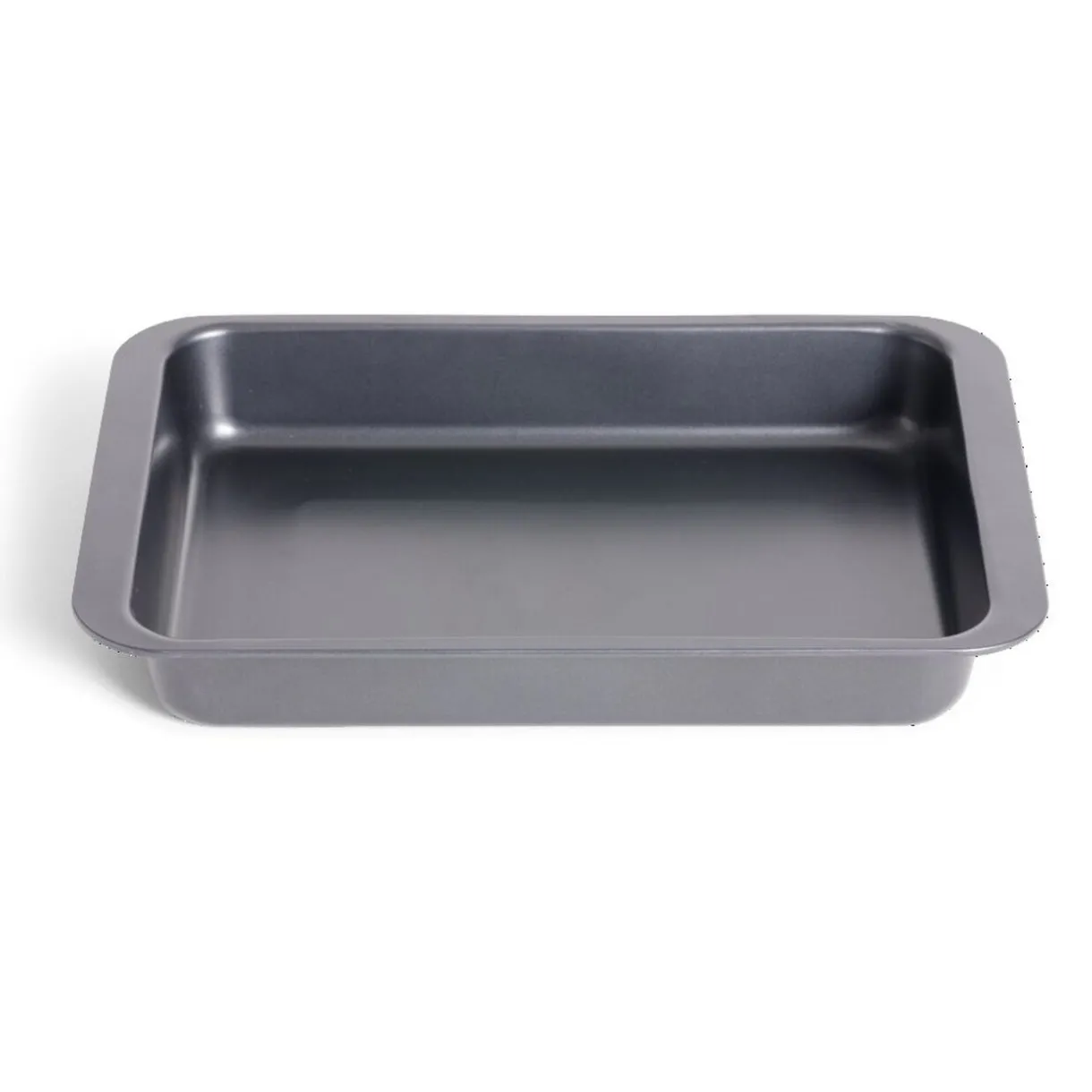 Gifi Plat à four métal noir 42x42xH6cm Best