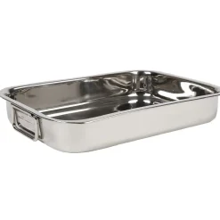 Gifi Plat à four rectangulaire en inox New