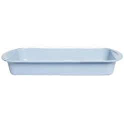 Gifi Plat à four rectangulaire en métal bleu Outlet