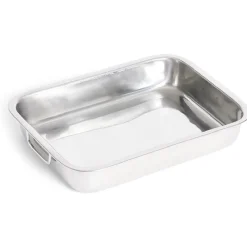 Gifi Plat à lasagnes en inox 37x27,5xH6,5cm New