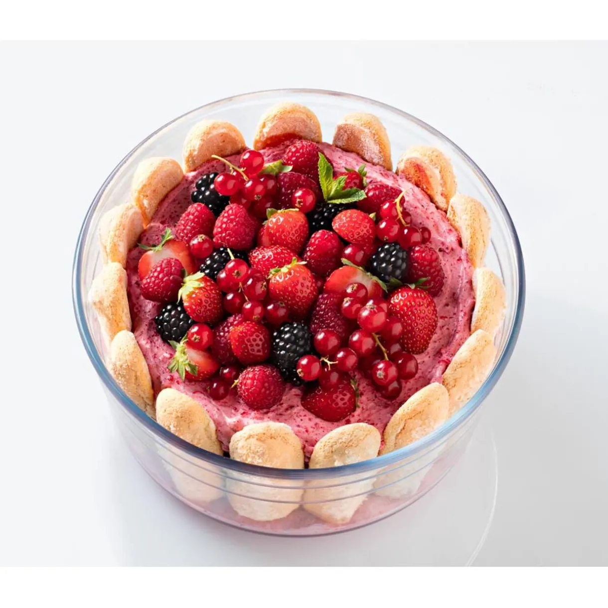 Gifi Plat à soufflé verre transparent Clearance