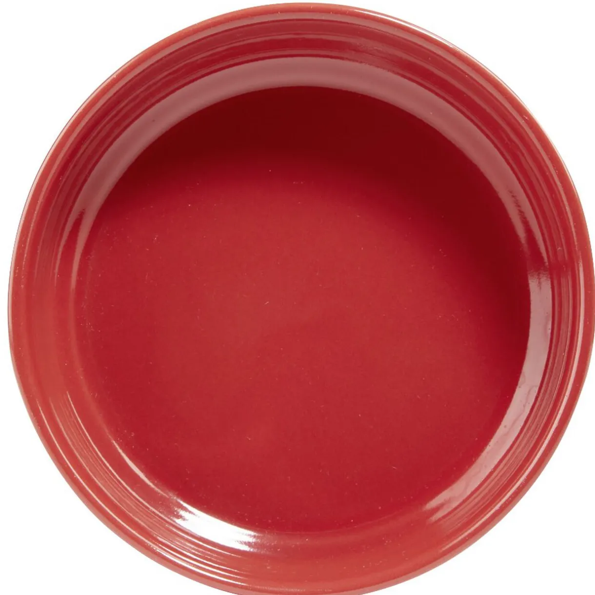 Gifi Plat crème brûlée rouge Best