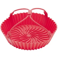 Gifi Plat de cuisson silicone multiusage silicone rouge Hot