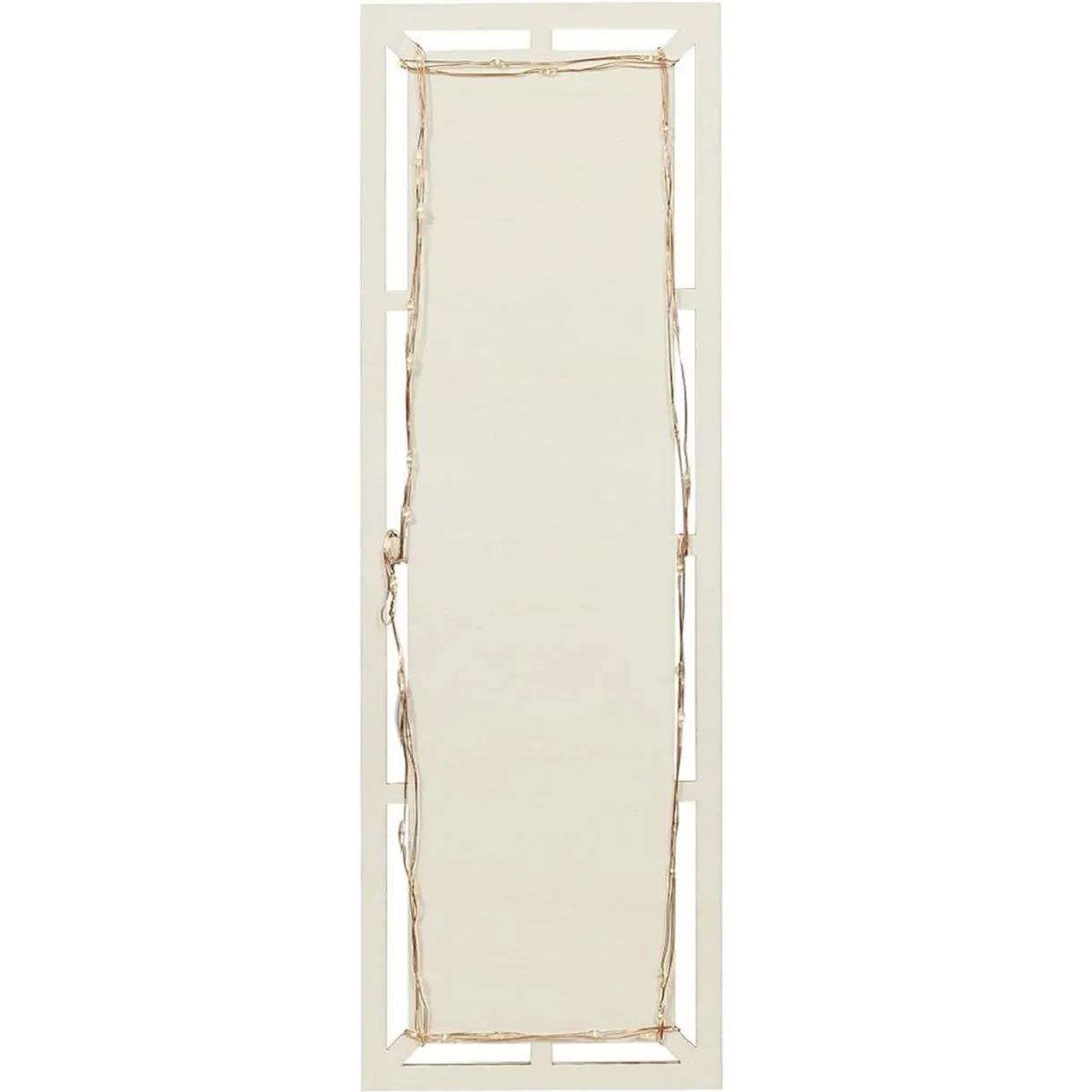 Gifi Plat de présentation à LED 30x12cm bois beige Sale