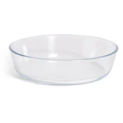 Gifi Plat en verre borosilicate x2 - Ø22,6cm et Ø27cm Best