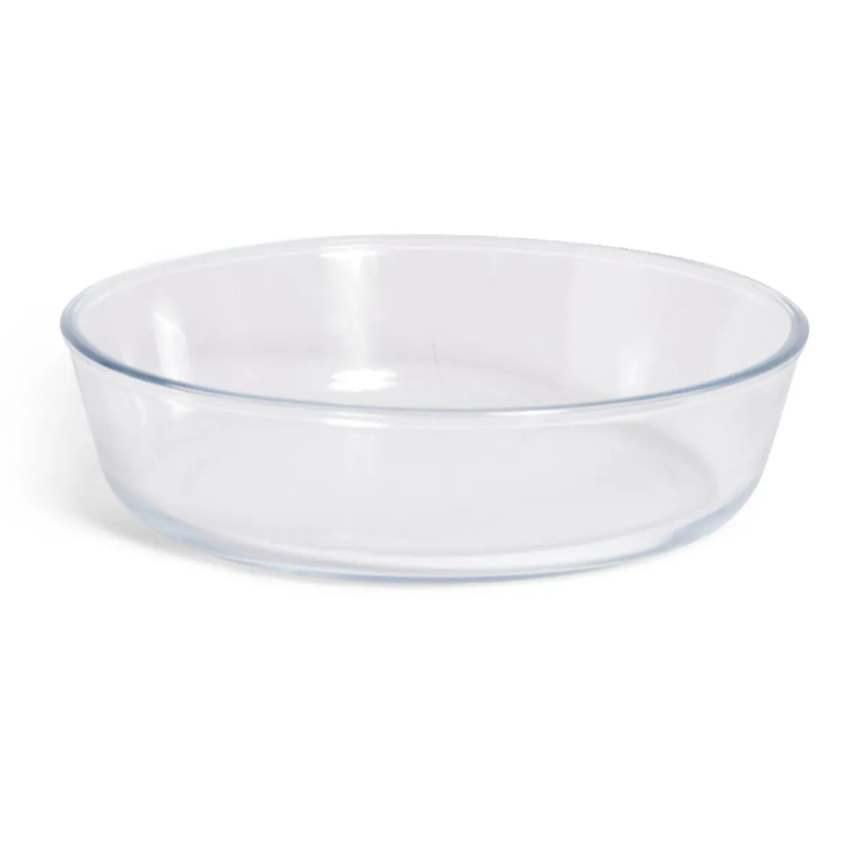 Gifi Plat en verre borosilicate x2 - Ø22,6cm et Ø27cm Best
