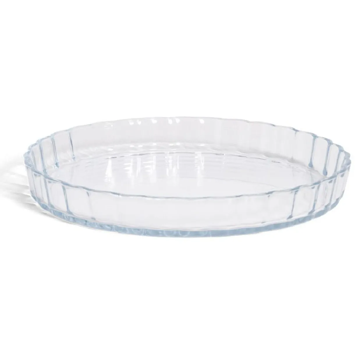 Gifi Plat en verre borosilicate x2 - Ø22,6cm et Ø27cm Best