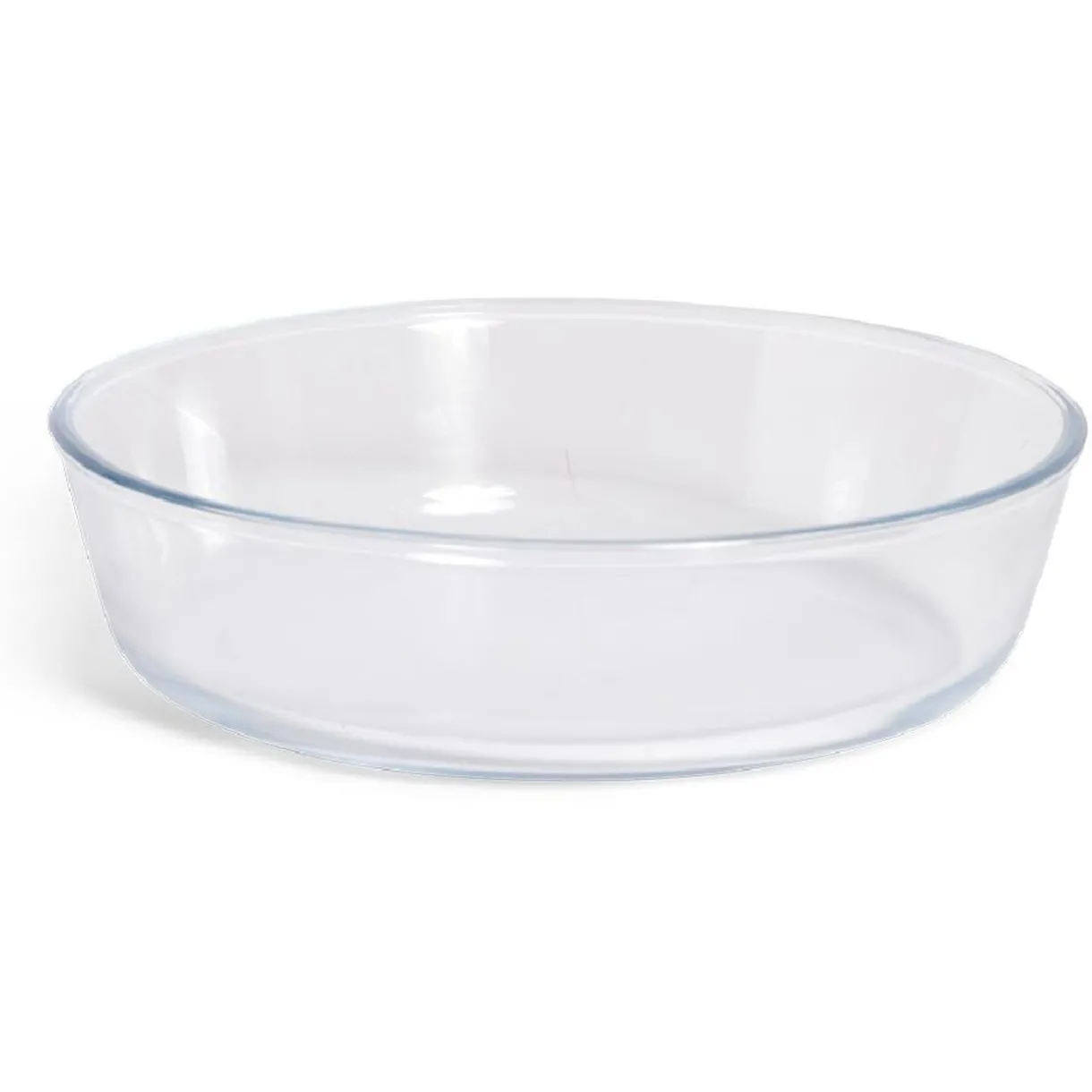 Gifi Plat en verre borosilicate x2 - Ø22,6cm et Ø27cm Best