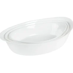 Gifi Plat four verre smart cuisine Luminarc blanc x 3 New