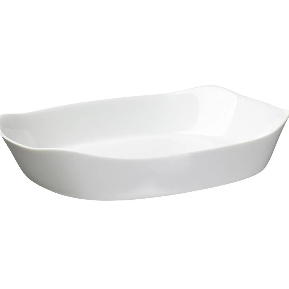 Gifi Plat rectangulaire en opale couleur blanc 30x22cm Sale