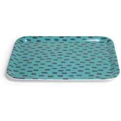 Gifi Plateau mélaminé vert 28,7x21,7x1,5cm Clearance
