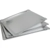 Gifi Plateau rectangulaire argenté en carton x3