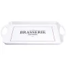 Gifi Plateau rectangulaire brasserie restaurant blanc 34x50,5cm Discount