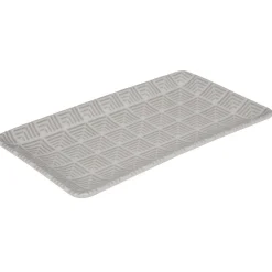 Gifi Plateau rectangulaire en porcelaine motif zig zag