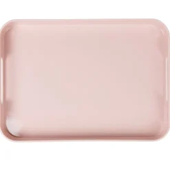 Gifi Plateau rectangulaire mélamine rose Discount