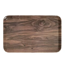Gifi Plateau rectangulaire mélaminé effet bois naturel 19x30cm Outlet