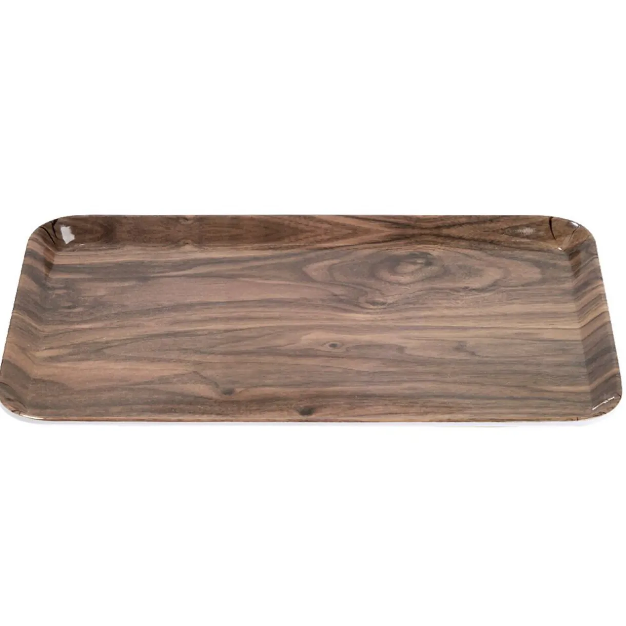 Gifi Plateau rectangulaire mélaminé effet bois naturel 19x30cm Outlet