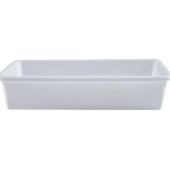 Gifi Plateau rectangulaire plastique blanc 3L