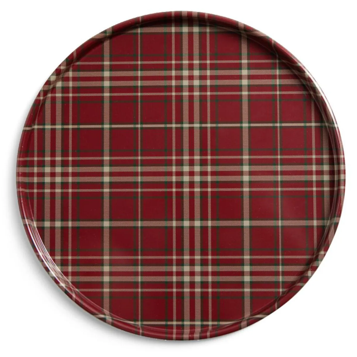 Gifi Plateau rond acier Ø23cm - 2 modèles