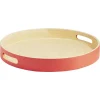 Gifi Plateau rond en bambou coloré