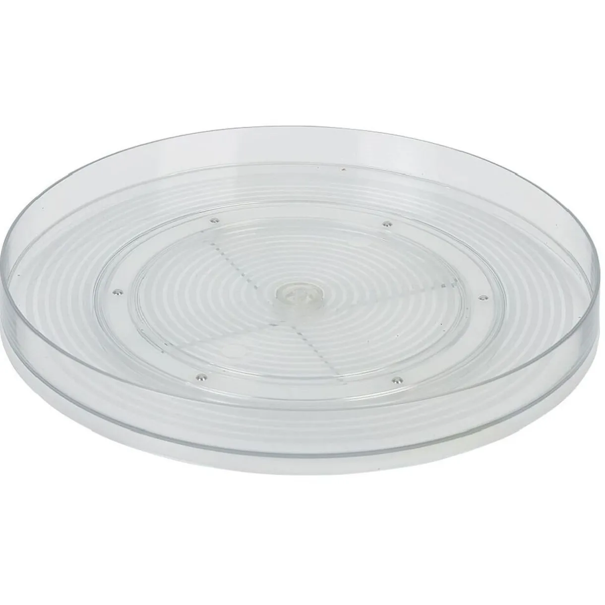 Gifi Plateau rotatif en plastique transparent - Ø29,4xH4cm