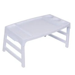 Gifi Plateau sur pied plastique pliable blanc New