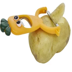 Gifi Éplucheur décapsuleur forme carotte orange L13,5cm Discount