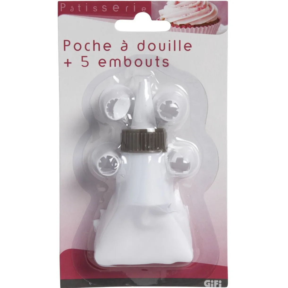 Gifi Poche à douille et ses 5 embouts Online