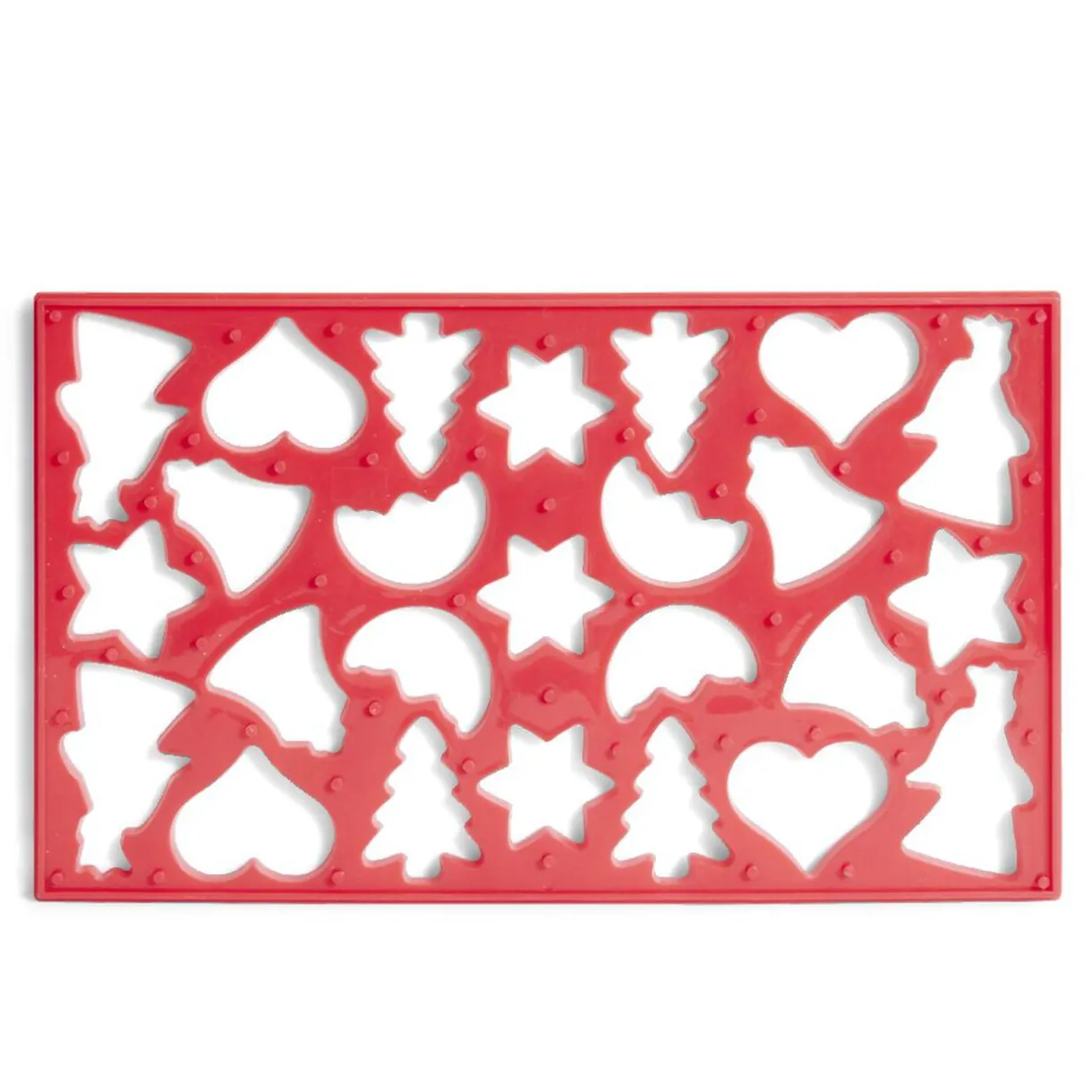 Gifi Pochoir à pâtisserie Noël 7 formes 22x37cm Best