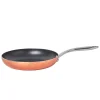 Gifi Poêle aluminium extérieur cuivre ø28 cm