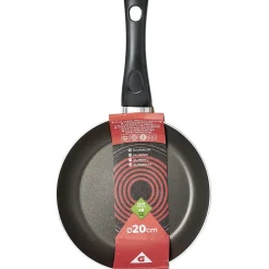 Gifi Poêle aluminium noir et rouge Ø20cm Online
