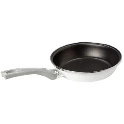 Gifi Poêle anti adhérente acier émaillé noir et blanc Ø20cm New
