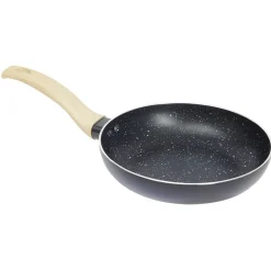 Gifi Poêle antiadhérente poignée soft touch beige et noir Ø20cm Best