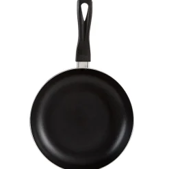 Gifi Poêle antiadhésive aluminium dégradé gris poignée bakélite noire Hot