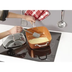 Gifi Poêle anti-adhésive Copper Chef Best
