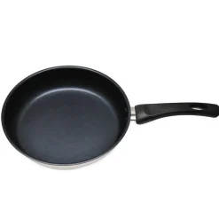 Gifi Poêle antiadhésive inox poignée bakélite noire Outlet