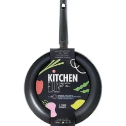 Gifi Poêle avec manche indicateur de chaleur Ø28 cm Discount