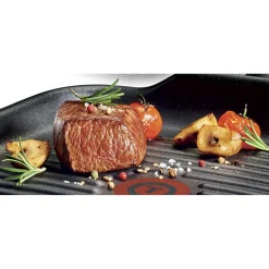 Gifi Poêle grill anti-adhésive Tefal Expertise 26x26 cm Outlet