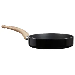 Gifi Poêle noire manche effet bois Ø 20 Hot
