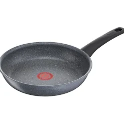 Gifi Poêle sauteuse Tefal Mineralia Force aluminium moucheté gris noir ø 24 cm New