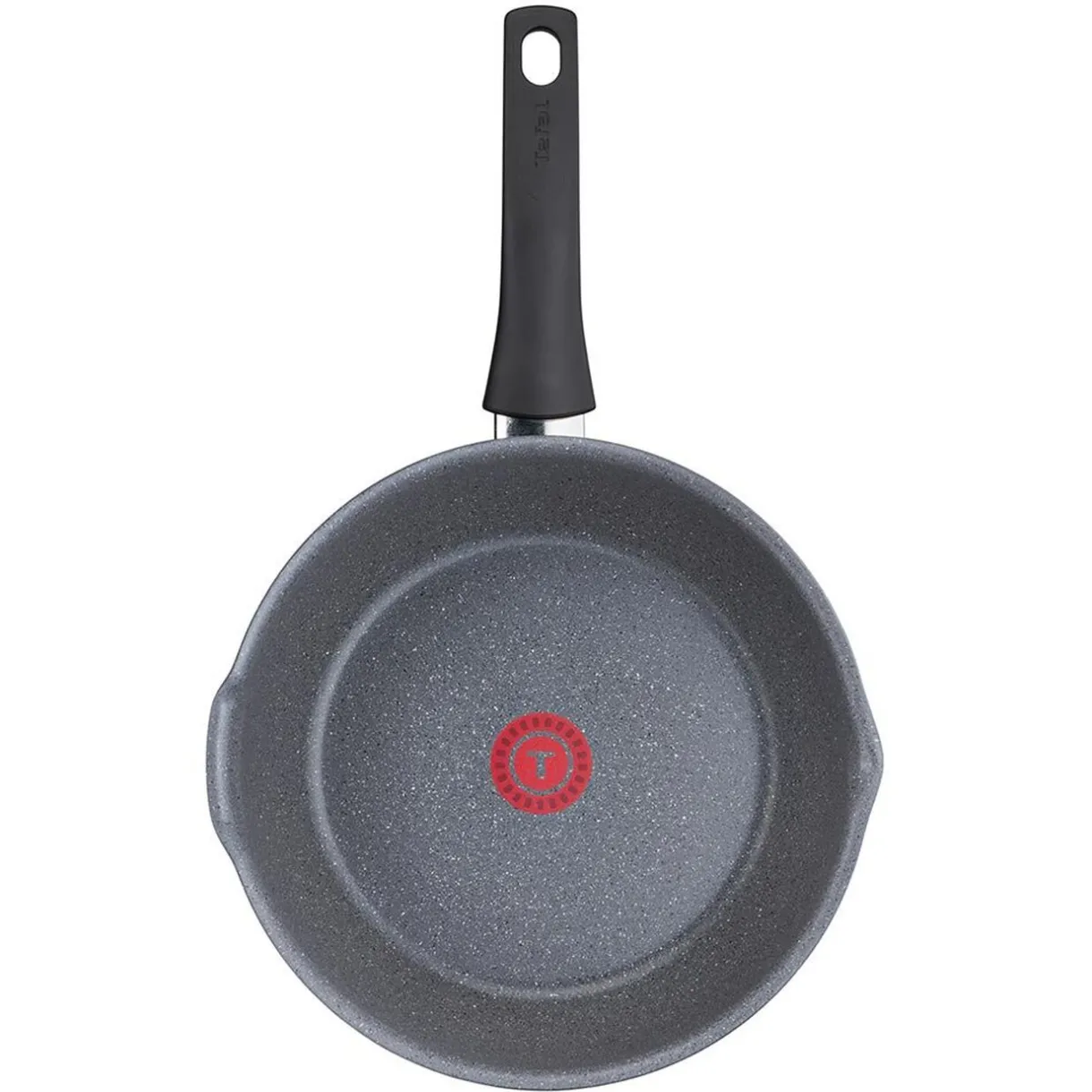 Gifi Poêle sauteuse Tefal Mineralia Force aluminium moucheté gris noir ø 26 cm Outlet