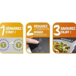 Gifi Poêle tefal Preserve en céramique avec indicateur thermo-spot ø 28 cm New