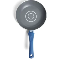 Gifi Poêle tous feux Ø28cm aluminium gris et bleu Online