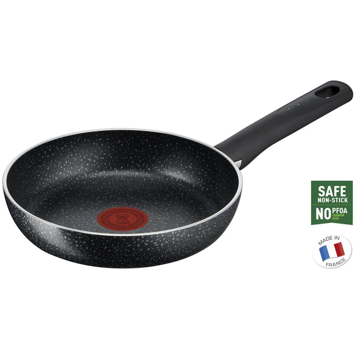 Gifi PoêleTéfal effet pierre grise et noire Ø20cm New