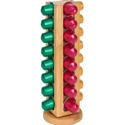 Gifi Porte capsules rotatif en bambou Ø10xH29cm Sale