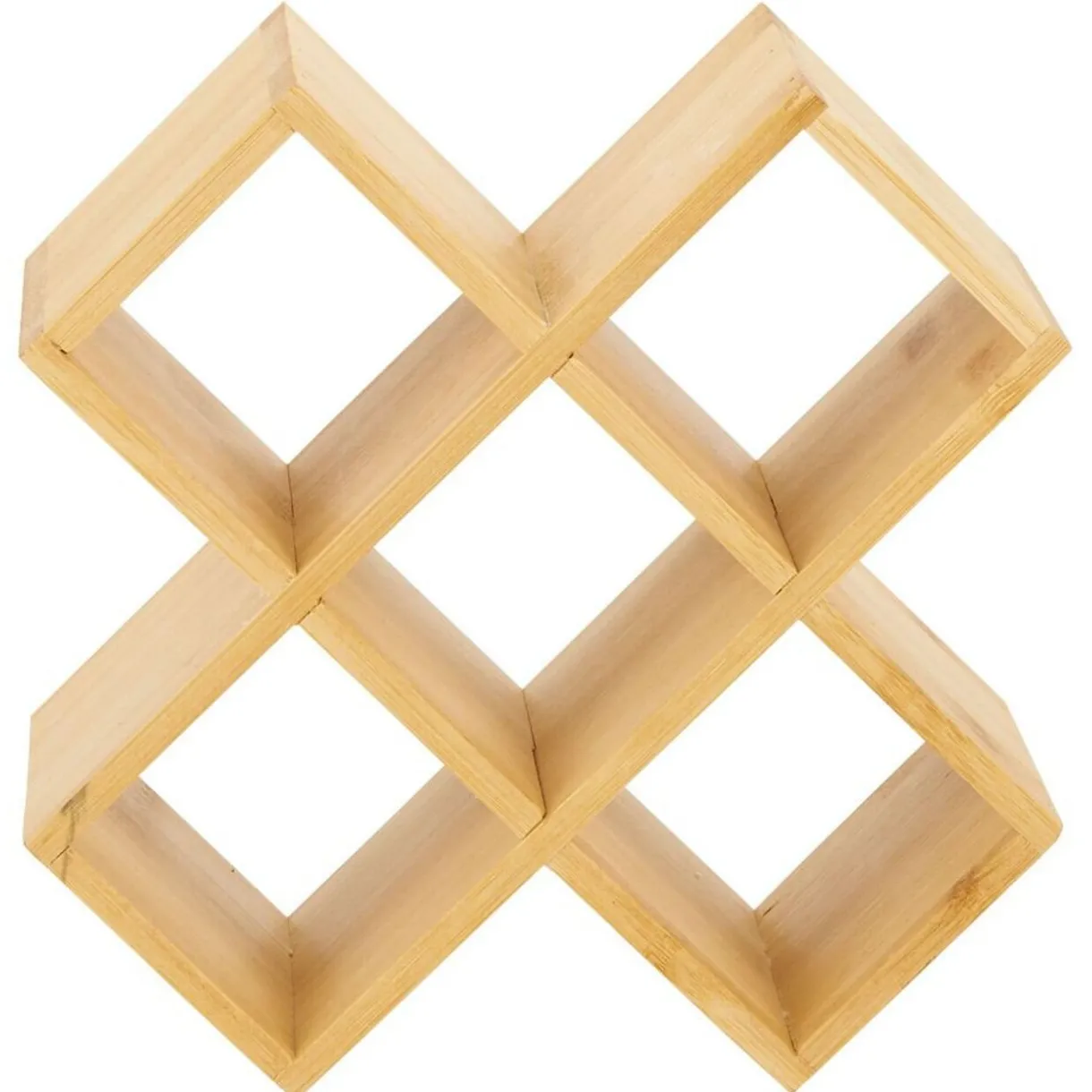 Gifi Porte épice 5 cases bambou 17x17xH9cm Best