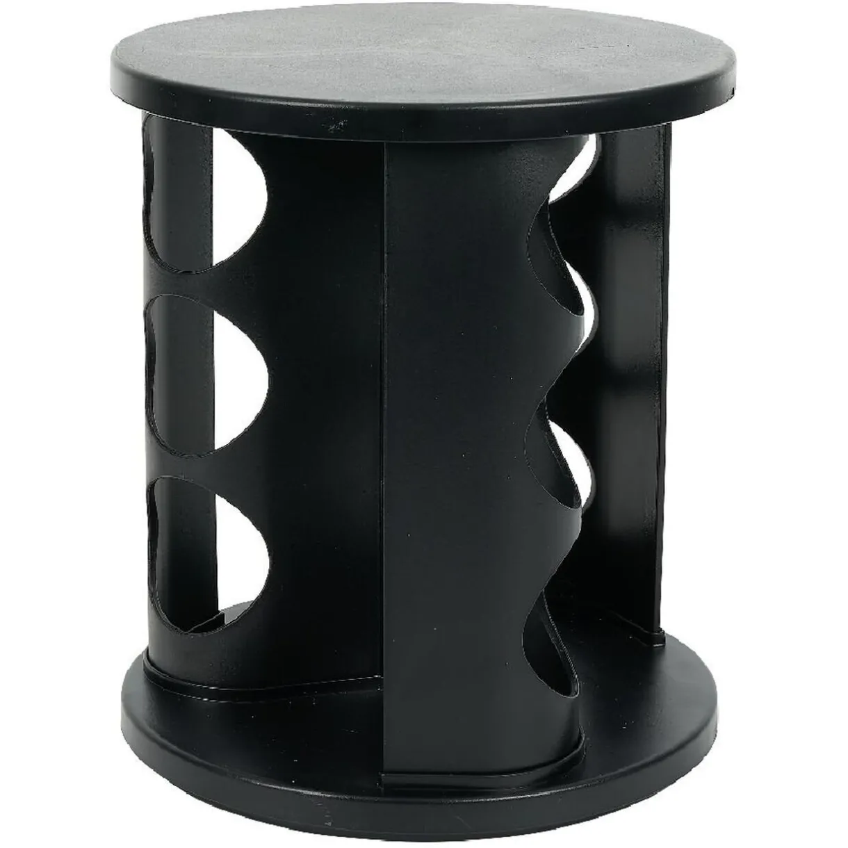 Gifi Porte épice rotatif avec 9 pots métal Ø17xH20cm
