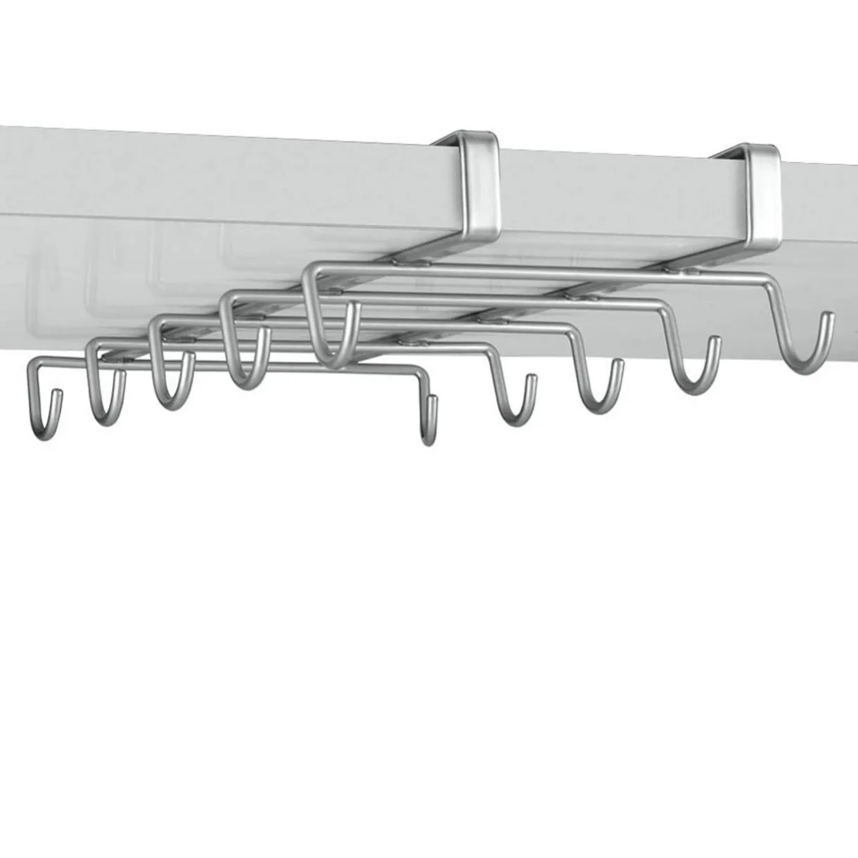Gifi Porte tasse x10 Metaltex à fixer sur étagère Best